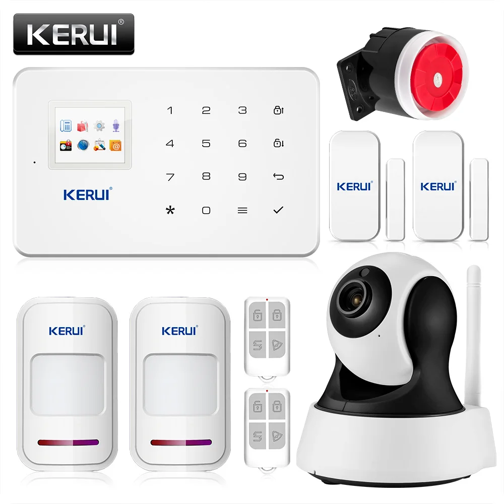 KERUI G18 gsm alarm system Android/iOS App wireless security system ...