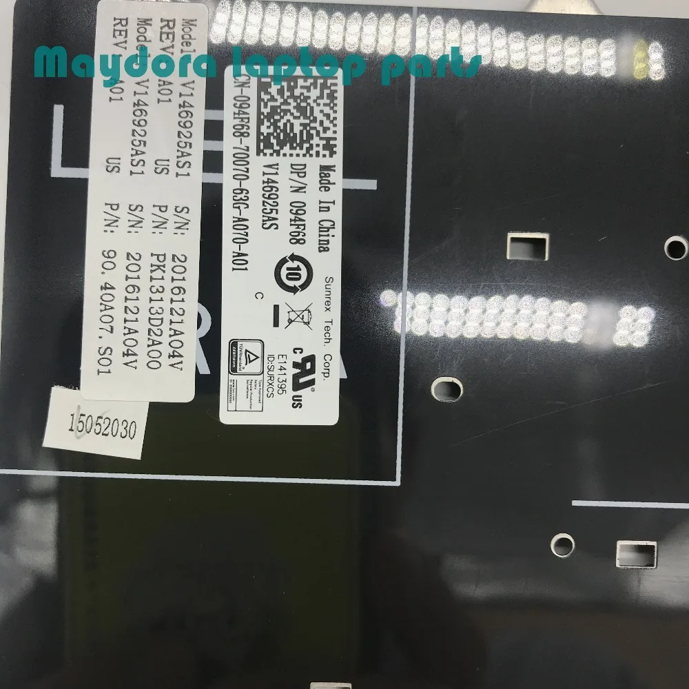 Новые запчасти для ноутбуков Dell Latitude 3340 E5450 E7450 E7470 E7480 7490 5470 5480 QWERTY US keyboard 094f9468 F68|dell