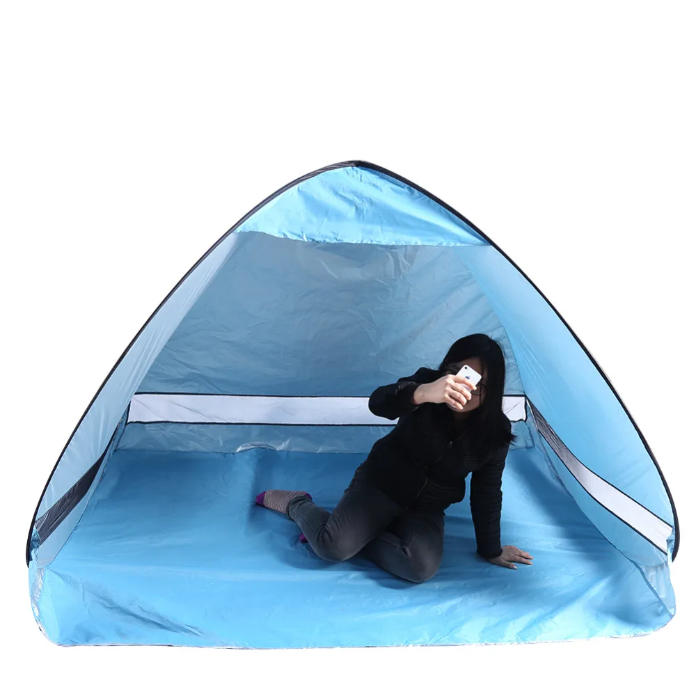 

Sun Shade Outdoor Camping Tent Fully Automatic hiking beach Summer Tent UV Protection Sun Shade Portable Beach Tent