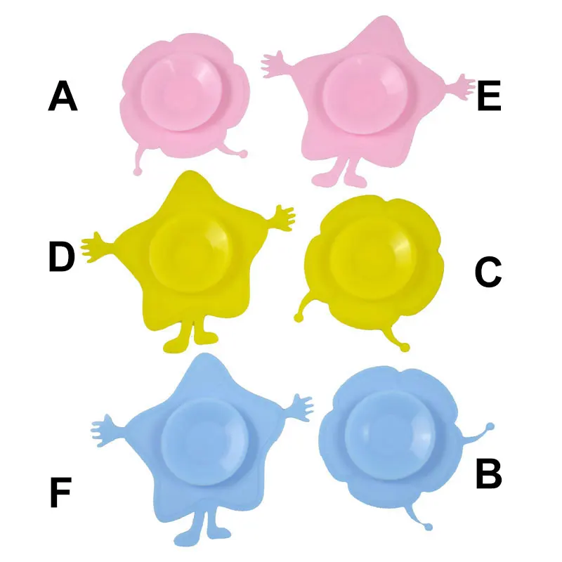 Baby Children Kids Bowl Sucker Suction Silicone Tableware Plate Dishes Double Sided Slip Resistant M09