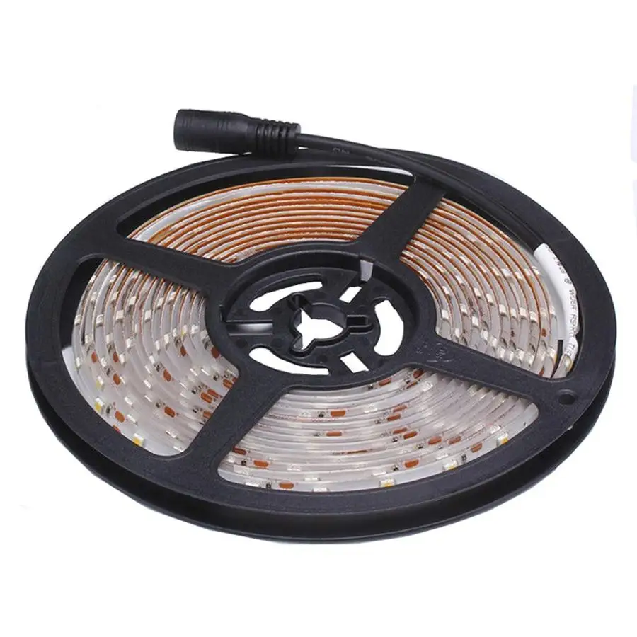 Water resistance IP65 12V Waterproof Flexible LED Strip Light 16.4ft 5m