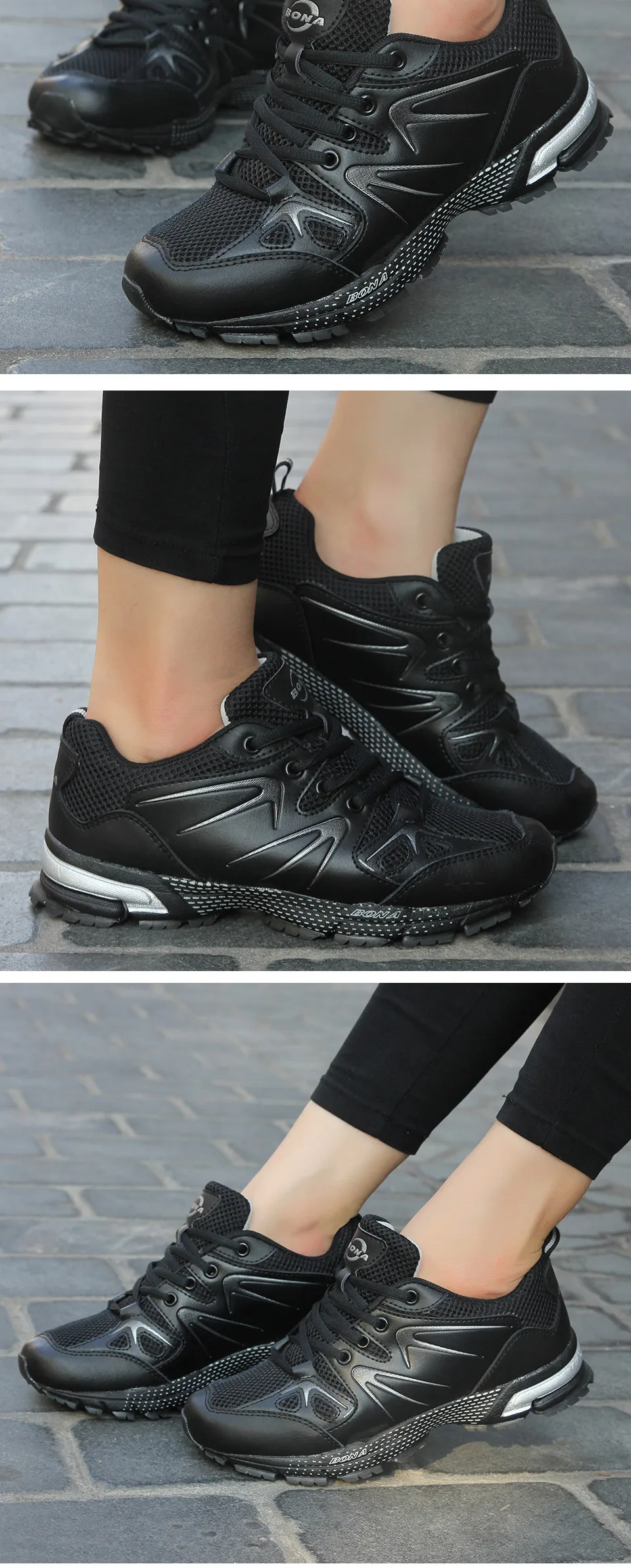 BONA/Новое поступление; женские кроссовки в классическом стиле; женская спортивная обувь на шнуровке; кроссовки для бега; светильник; Быстрая