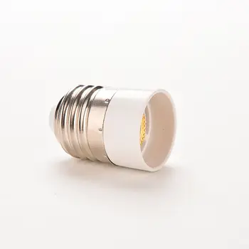 

5Pcs E27 to E14 lamp Holder Fireproof Material Conversion light Bulb Base type Adapter Converter Socket New