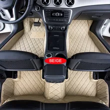 Автомобильные коврики случай для Mitsubishi Pajero V73/V77 V93/V97 Pajero Индивидуальные Авто 3D ковры на заказ подходит для ног лайнер мат автомобильные коврики
