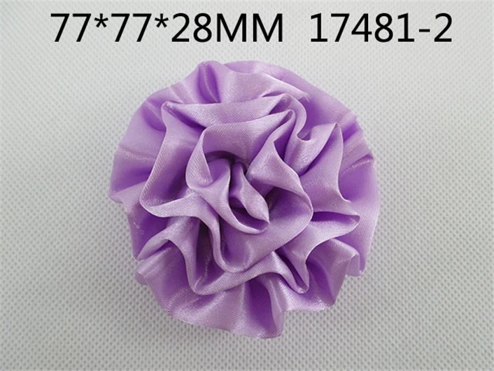 David accessories цветы, сделай сам DIY бигуди для волос луки Головные уборы для девочек, с цветочным принтом для девочек, для свадьбы, для подарков будущей матери, для костюма Свадебные украшения, 25Yc2733 - Цвет: 1017481002