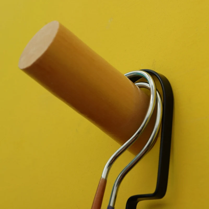 

Decorative Natural Wooden Coat Hook Study Wall Mounted Clothes Scarf Hat and Bag Storage Hanger Freeshipping