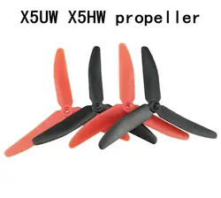 Quadcopter пропеллер SYMA X5HW X5HC X5UW X5UC четыре оси самолета обновлен пропеллер черный красный Глобальный Лидер продаж