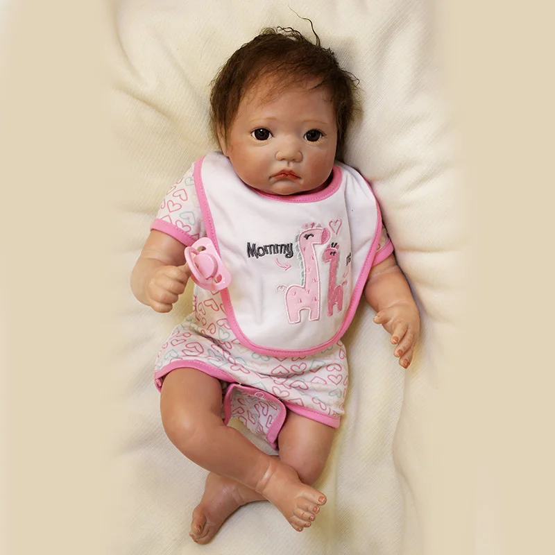 

Gift For Girls 20 Inch Baby Alive Soft Toys For Kids Realistic Baby Doll Bonecas Kids Toys with Doll accessory YDK-49R1 Girl Toy