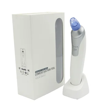 

Electronic Facial Pore Cleaner Nose Blackhead Nose Acne Comedo Suction Spot Clean Face Skin Care Beauty 20pcs