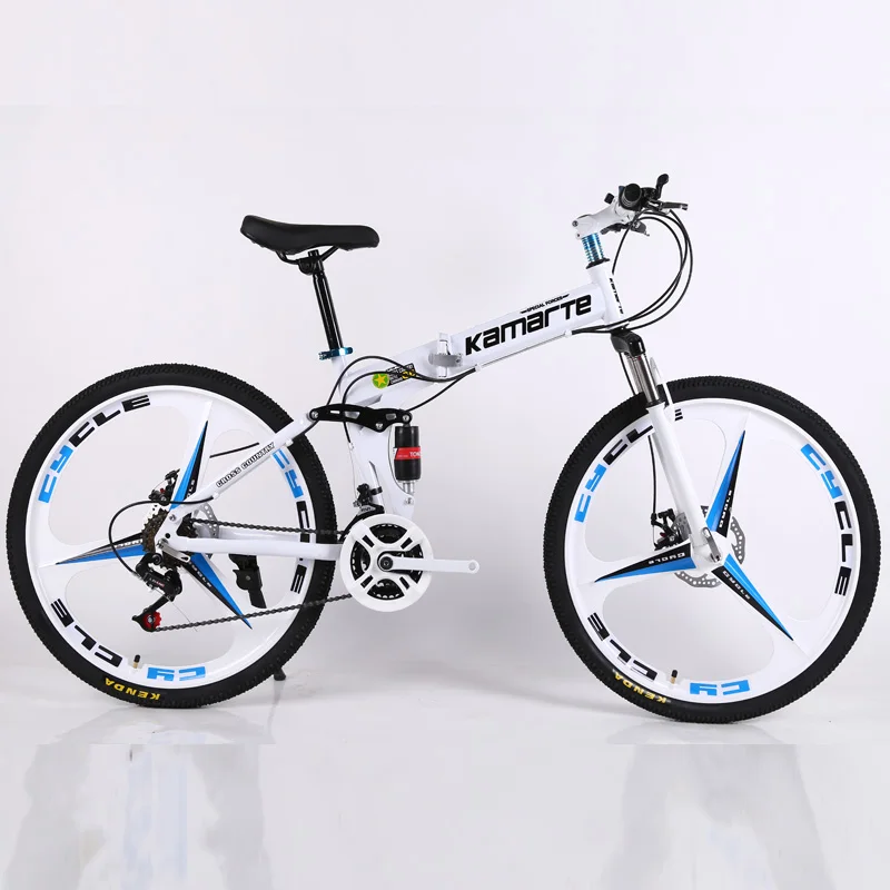 Sale 26inch folding mountain bike double disc brakes bicycle 21 speed folding bicycle 6 knife wheel and 3 knife wheel mountain bike 26 Sale 26inch folding mountain bike double disc brakes bicycle 21 speed folding bicycle 6 knife wheel and 3 knife wheel mountain bike 26