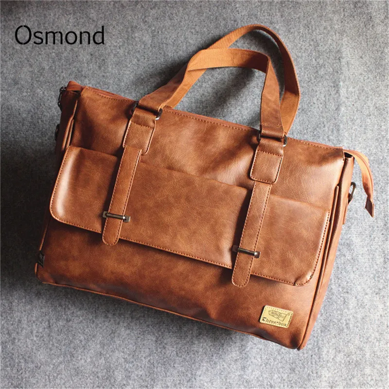 Osmond الرجال حقيبة أعمال خمر حقيبة يد بو الجلود حقائب كتف ل 14 بوصة كمبيوتر محمول حقيبة كبيرة حقيبة يد للسفر البني Osmond الرجال حقيبة أعمال خمر حقيبة يد بو الجلود حقائب كتف ل 14 بوصة كمبيوتر محمول حقيبة كبيرة حقيبة يد للسفر البني
