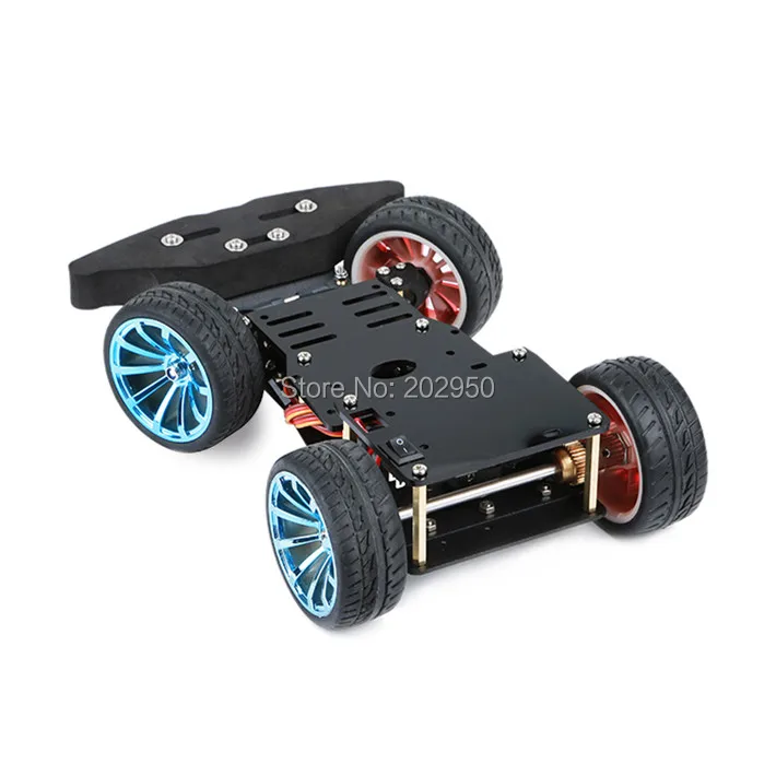 Автомобильное шасси 4WD RC Smart для платформы Arduino с металлической шестерней MG996R