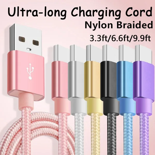 

1M/1.5M/2M/3M Ultra Long Tangle-Free Nylon Braided 8 pin Charger USB Cable Charging Cord Charger for iPhone X Xs Xr 6s 7 8 plus
