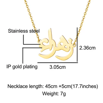 

Stainless Steel Old English Personalized Necklace Customized Necklace Gold Pendant Custom Name Necklaces For Women Wedding Gift