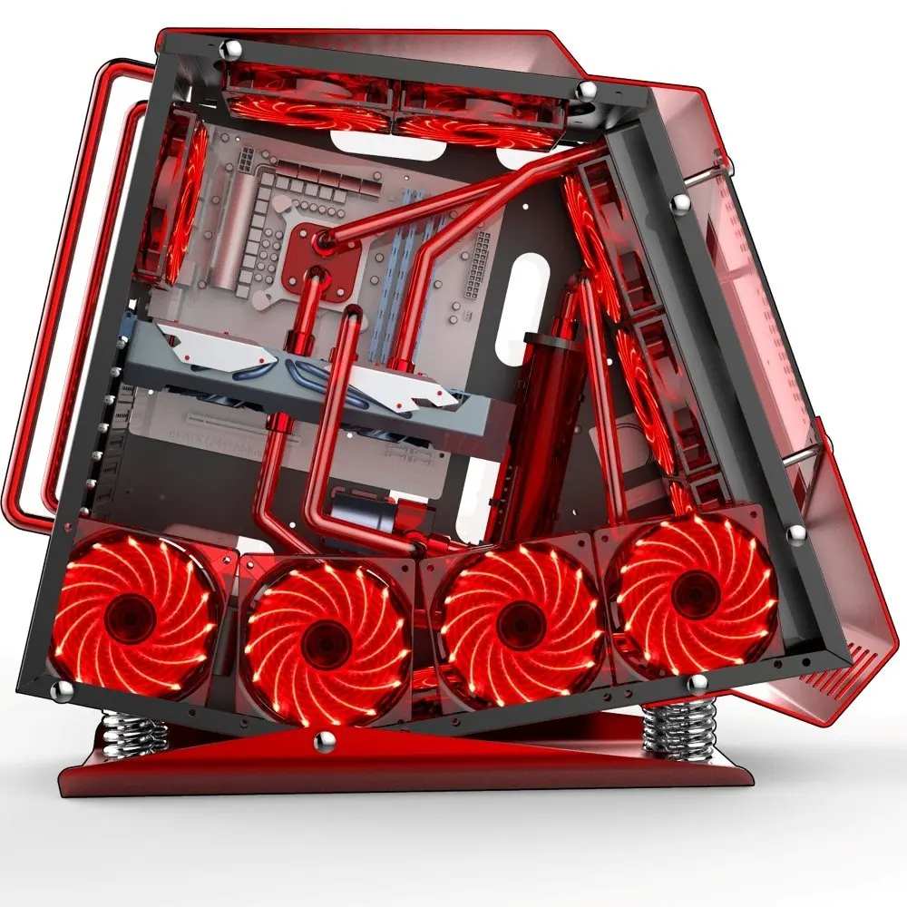 12VDC 3P IDE 4pin 120 мм ПК компьютер 16 дБ Ультра тихий 15 светодиодов чехол теплоотвод