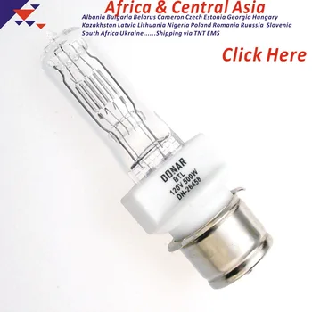 

DN-26458 BTL 120V 500W Q500T6/CL 120V500W P28S quartz projection halogen light bulb stage source for ellipsoidal Lighting lamp