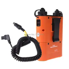 Godox PB960 Flash Power Battery Pack Orange 4500mAh +Power Cable Cx For CANON Speedlite