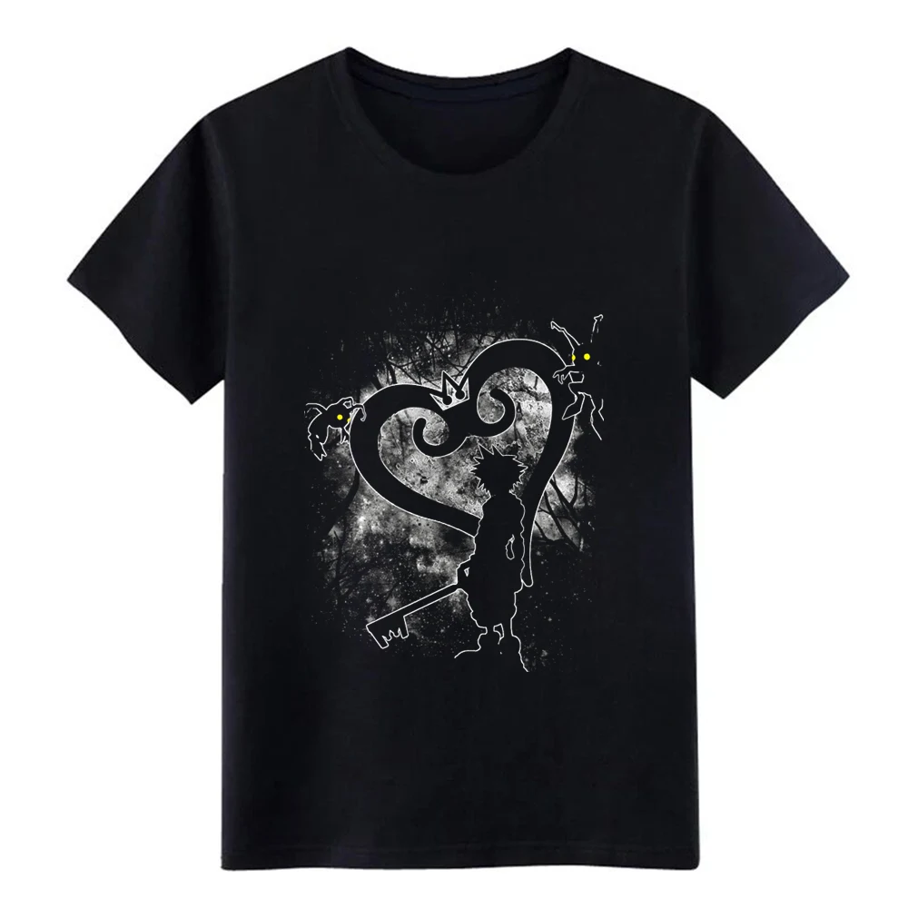 

kingdom hearts t shirt Character Short Sleeve S-XXXL Pictures Crazy Building Spring Autumn Unique shirt