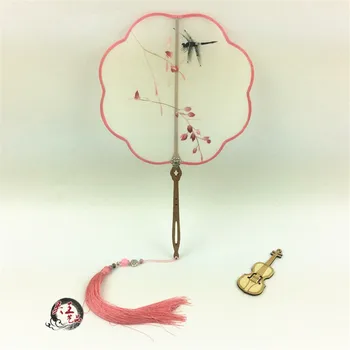 

Suzhou embroidery pure hand-made fan Double sided embroidery fan