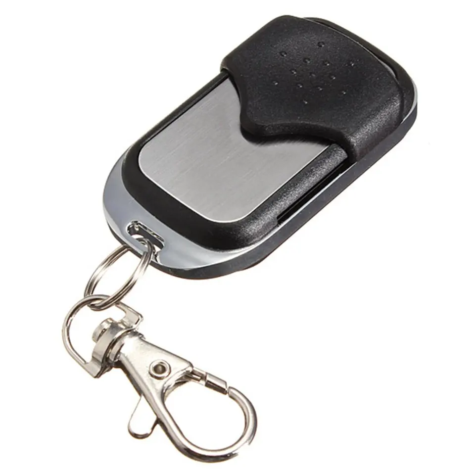 

Universal Cloning Key Fob Remote Control With 4 Keys 12V 27A Battery 433mHz RF for Garage Door Gate Car Copy Code Free Shippping