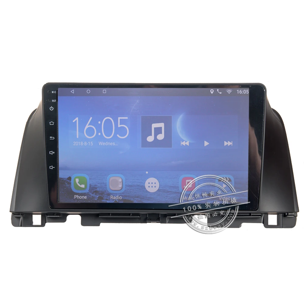 Cheap Bway 10.1" Car radio for KIA K5 2016 Quadcore Android 7.0.1 car dvd player gps navi with 1 G RAM,16G ROM,steering wheel control 1
