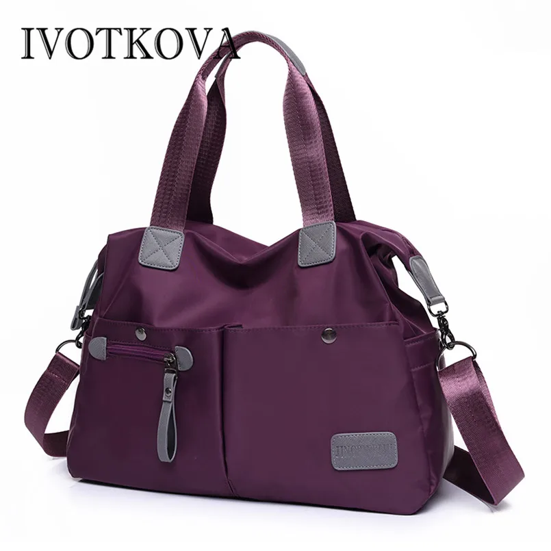 

IVOTKOVA 2018 New Delicate Designed Real Oxford Bag Handbags Women Famous Brand Luxury Shoulder Bag Bolsa Feminina drop shipping