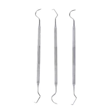 Цельный стоматологический Зонд из нержавеющей стали стоматологический стоматолог подготовленный Набор инструментов Пинцет мотыга серповидный скалер уход за зубами