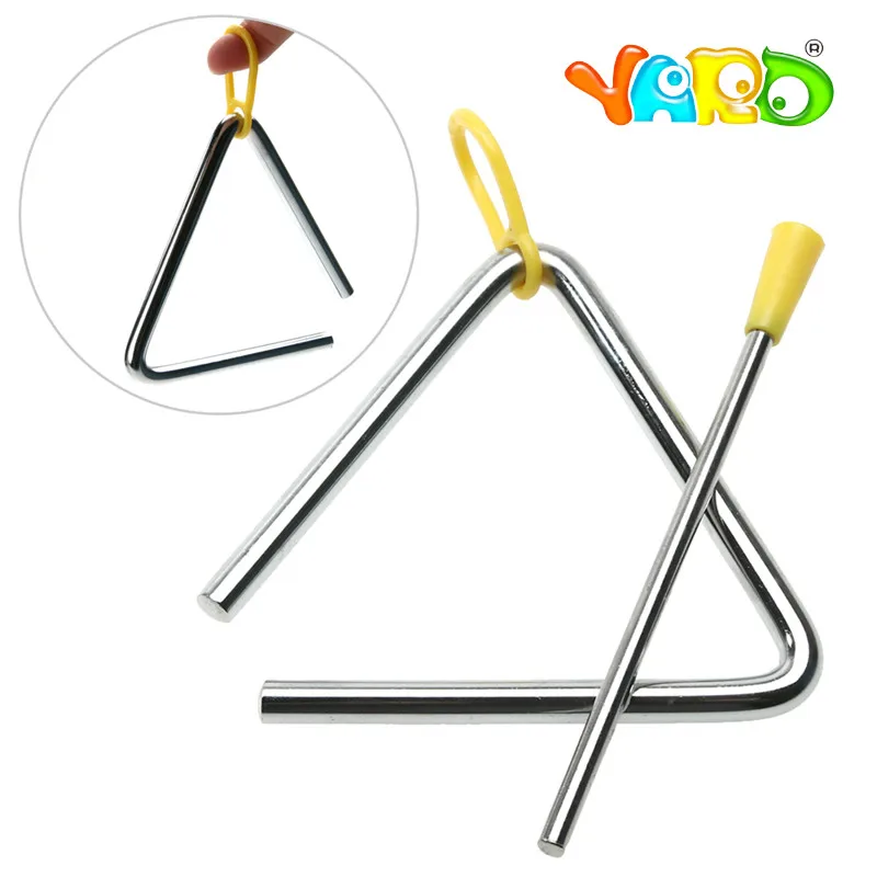 

1 pc 4/6 Inch Children Musical Instrument Rhythm Stick iron Percussion Rhythm Kids Early Educational Music Learning Toys Gift