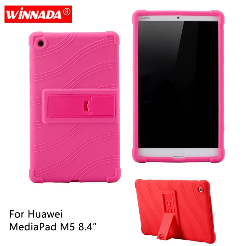 

Silicone case for Huawei MediaPad M5 8.4" cover protective soft rubber tablet case coque para for Huawei MediaPad M5 8.4 inch