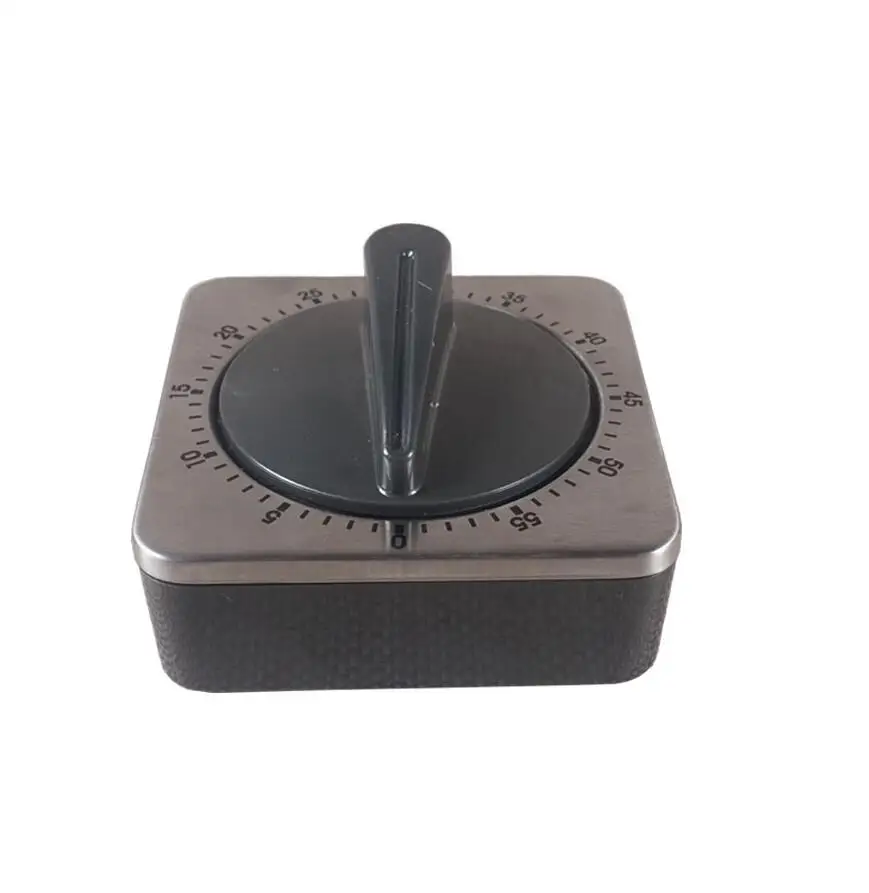 Mechanical Kitchen Timer ABS Stainless Steel Wall Safe Combination