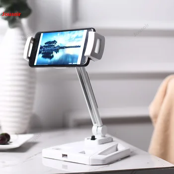 

Flat-panel phone stand studio desktop computer aluminum alloy multi-function switch carrier CD50 T07