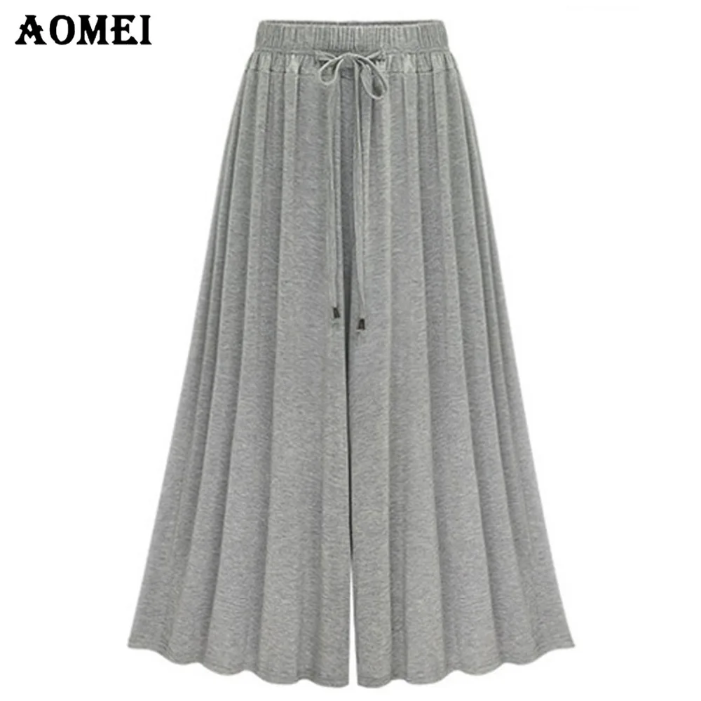 2020 Spring Fashion Wide Leg Pants For Women Palazzo Pants High
