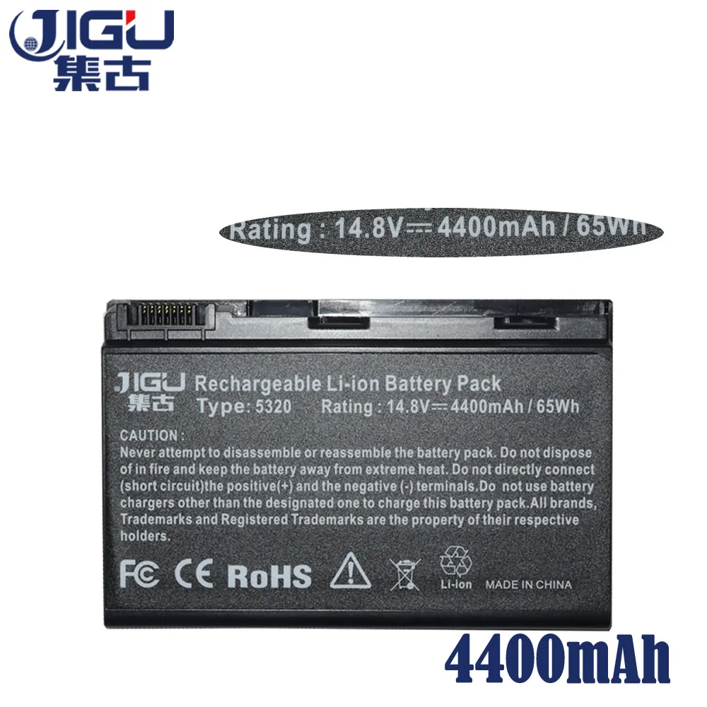 JIGU Laptop Battery For Acer TravelMate 5220G 5230 5310 5320 5330 5520 5530 5530G 5710G 5720 5720G 5730 5730G 6592 6592G 7220|battery for acer|laptop