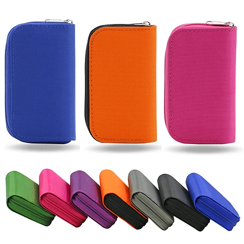 

SD SDHC MMC CF Micro SD Memory Card Storage Carrying Pouch Case Holder Wallet