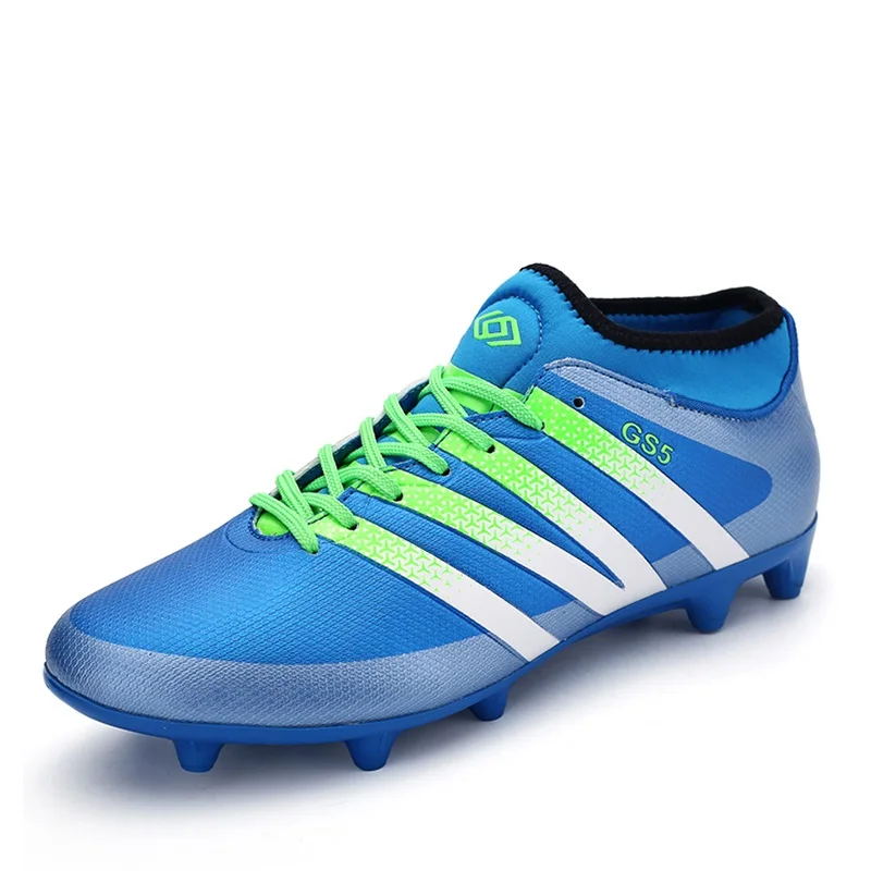 Mensoccer fútbol Zapatos FG Botas para hombres entrenamiento AG Botas largo spikes botas de futbol para hombres 35 -44