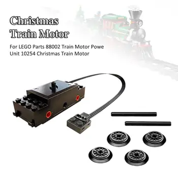 

For LEGO Parts 88002 Train Motor Power Unit 10254 Christmas Train Motor Building Block Parts