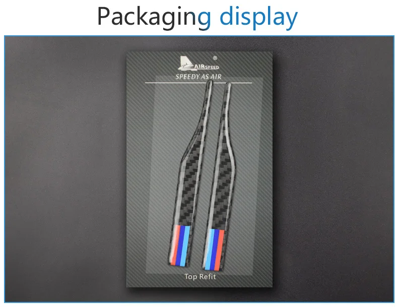 Carbon Fiber Car Rearview Mirror Stickers Anti-collision Strips B-pillar for BMW E90 E60 F30 F34 F10 F20 X1 X3 X4 X5 X6 (14)