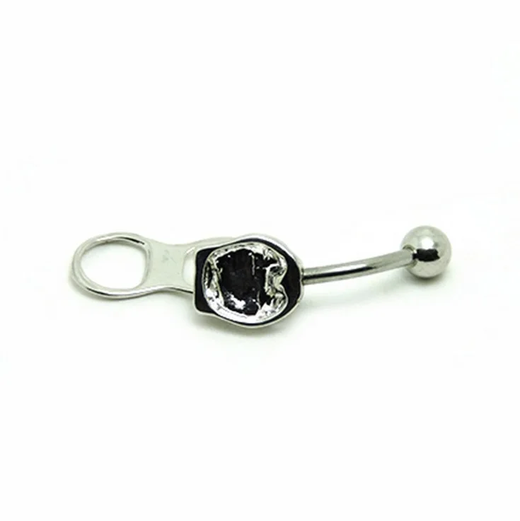 1 шт. кольцо для пирсинга пупка на молнии|piercing septo|body piercingring navel |