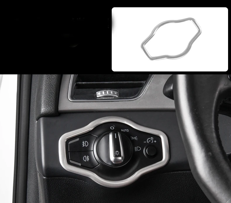 Крышка панели CD из нержавеющей стали, отделочная панель, консоль переключения передач, полоски-накладки, внутренняя розетка кондиционера, для Audi A4 B8 2010