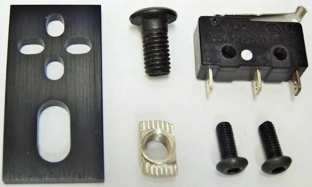 

SWMAKER openbuilds parts CNC aluminum Micro Limit Switch Kit with Mounting Plate