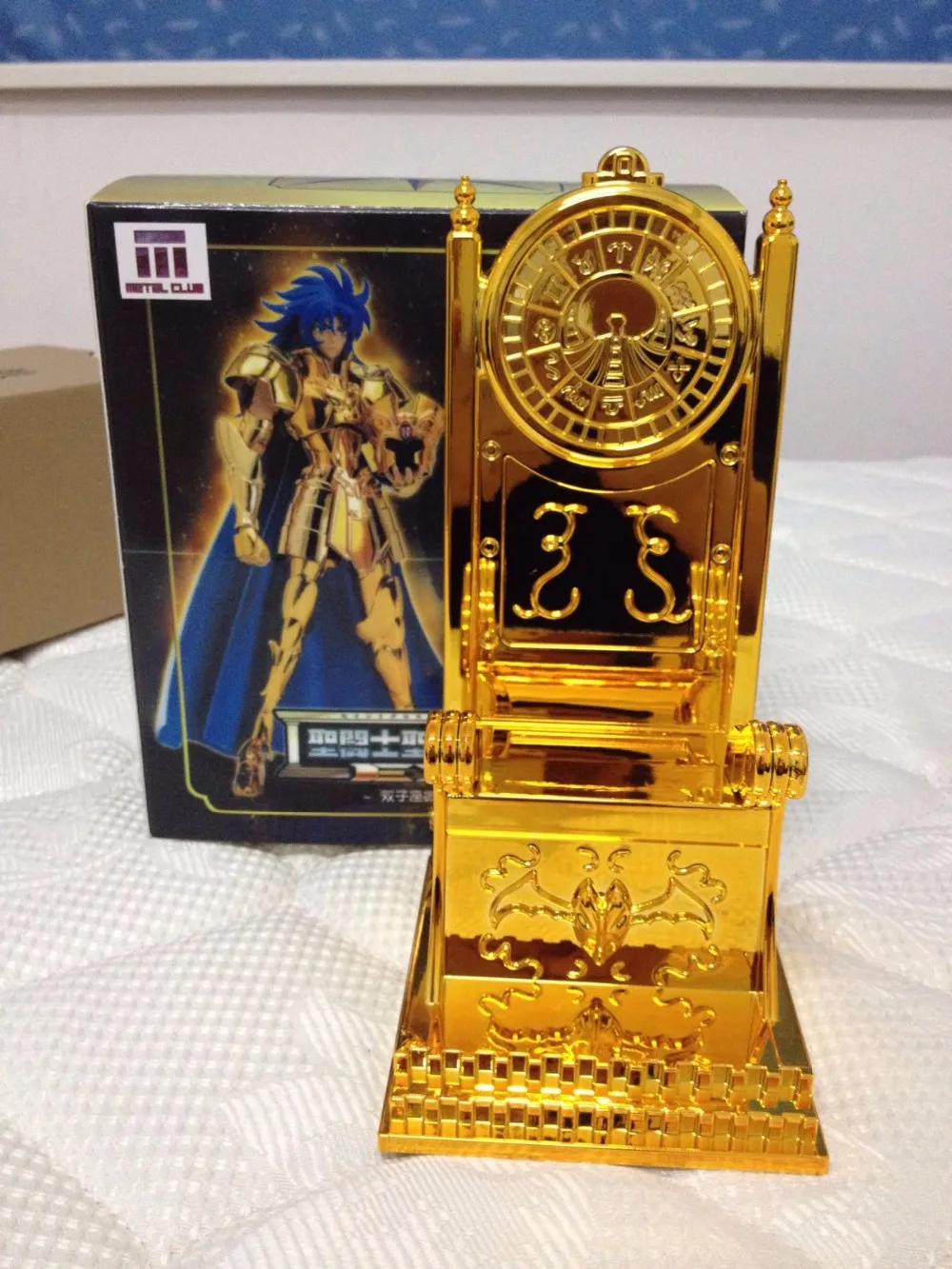 MC Metal Club ST Seiya Cloth Myth EX Gold Gemini Pope кресло-трон