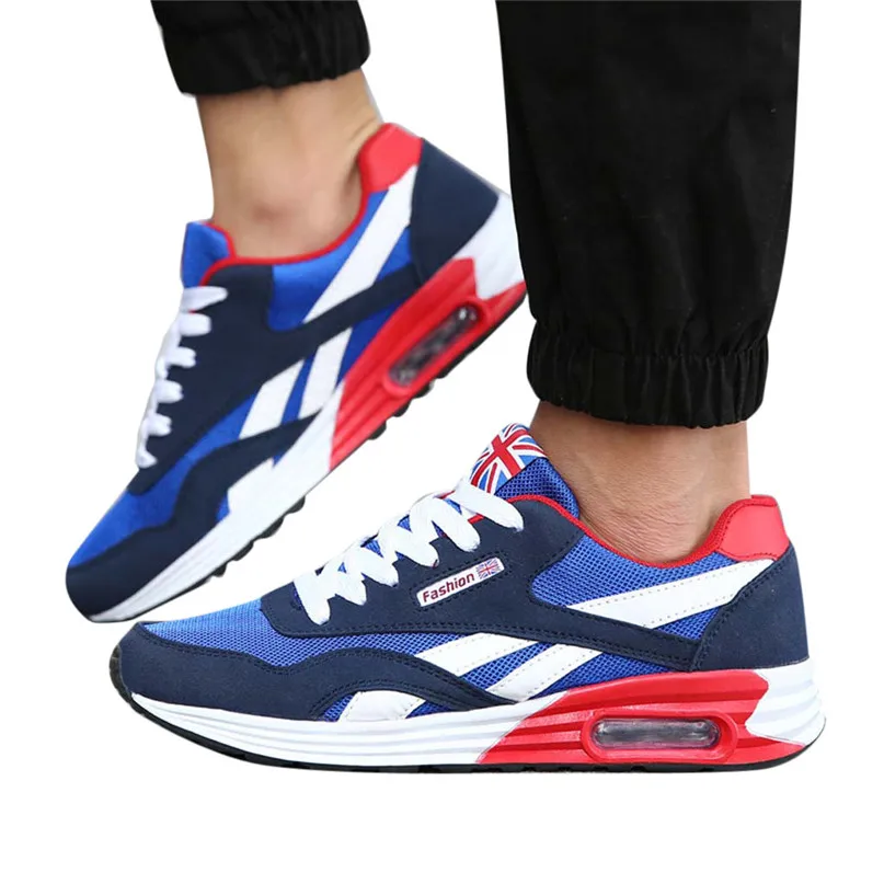Running Shoes Men Fashion Ventilation Shock Absorption Gym Walking Cushion Sport Basketball Shoes for Teens #2D14 (3)