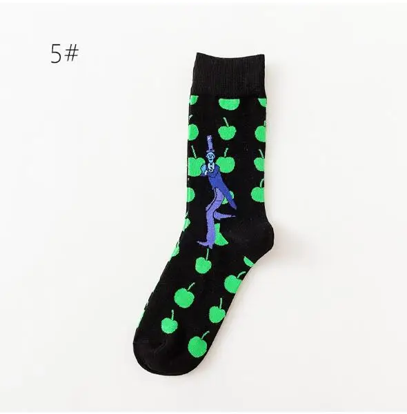 Wholesale free shipping foreign trade tide brand with the same paragraph men's socks