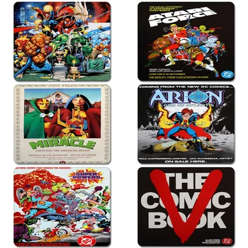 

Vintage 1900s DC Superhero Comics Nature Rubber Table Mouse Pad Laptop Computer Enclosure Mousepad Mat