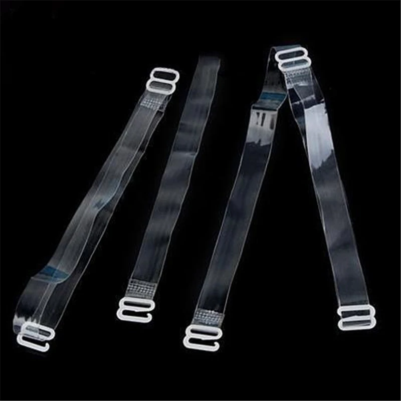 Fashion Straps Heat 6 Pairs Of High Elastic Transparent Straps
