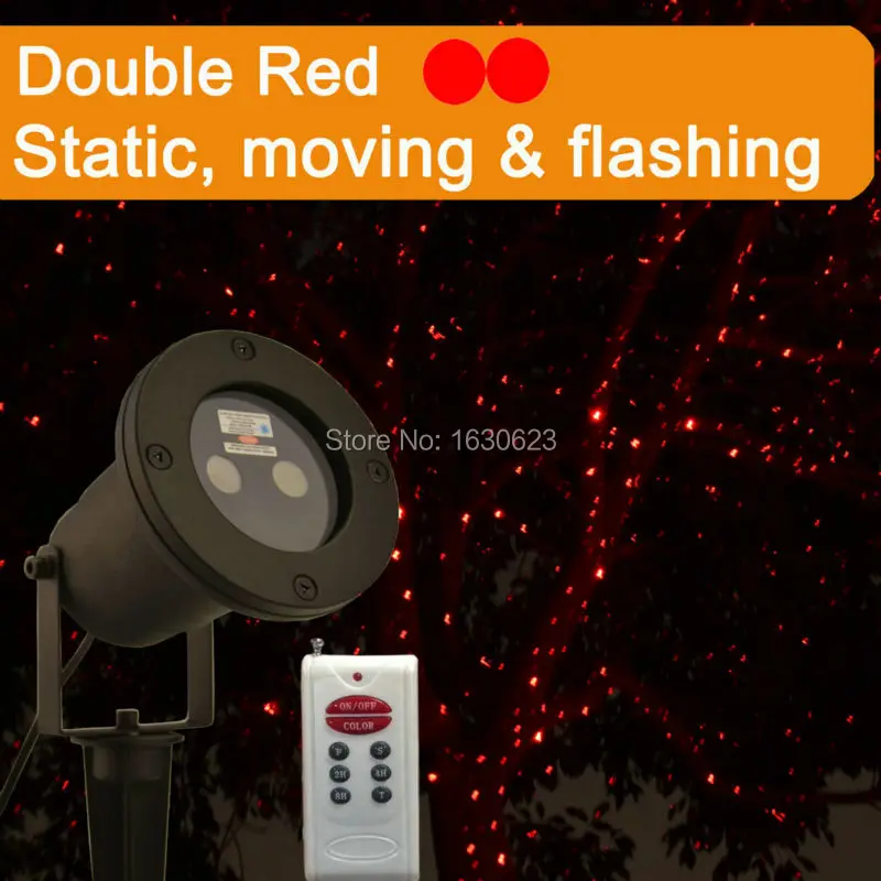 

Double red navidad luces laser, moving waterproof laser garden projector, indoor outdoor home garden christmas decorations laser