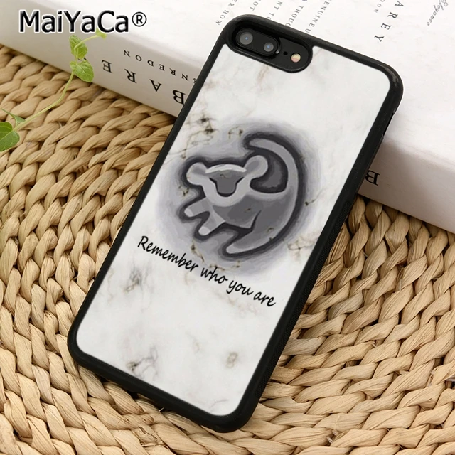 MaiYaCa white marble lion king Phone Case Cover For iPhone 5 6 7 8 plus 11 pro X XR XS max Samsung S6 S7 edge S8 S9 S10 |