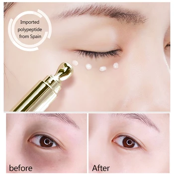 

Black Truffle Peptide Electric Eye Cream Moisturizing Firming Skin Remove Eye Bags Dark Circles Eye Serum