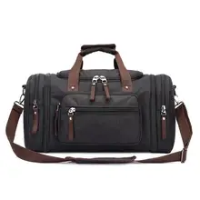 Z.L.D. Горячее предложение Высокое качество дорожная сумка из непромокаемой холщовой ткани для мужчин плечо большой ёмкость вещевой мешок выходные сумк