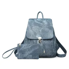 Backpack Women Backpacks Solid Vintage Girls School Bags For Teenage Girls PU Leather Women Back Pack Bag Female Bagpack Mochila fashion genuine leather bag women weaving style bags girls school bags zipper shoulder women s back pack girls bag mochila